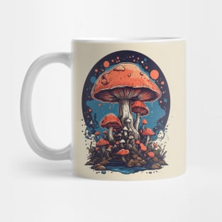 Mushroom Kingdom Art Mug